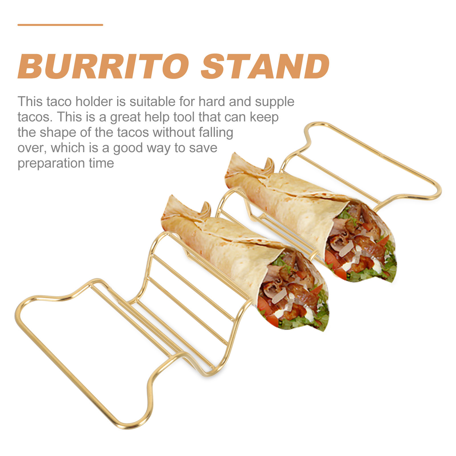 1Pcs Stainless Steel Taco Hold - Kitchen Baking Rack review and price