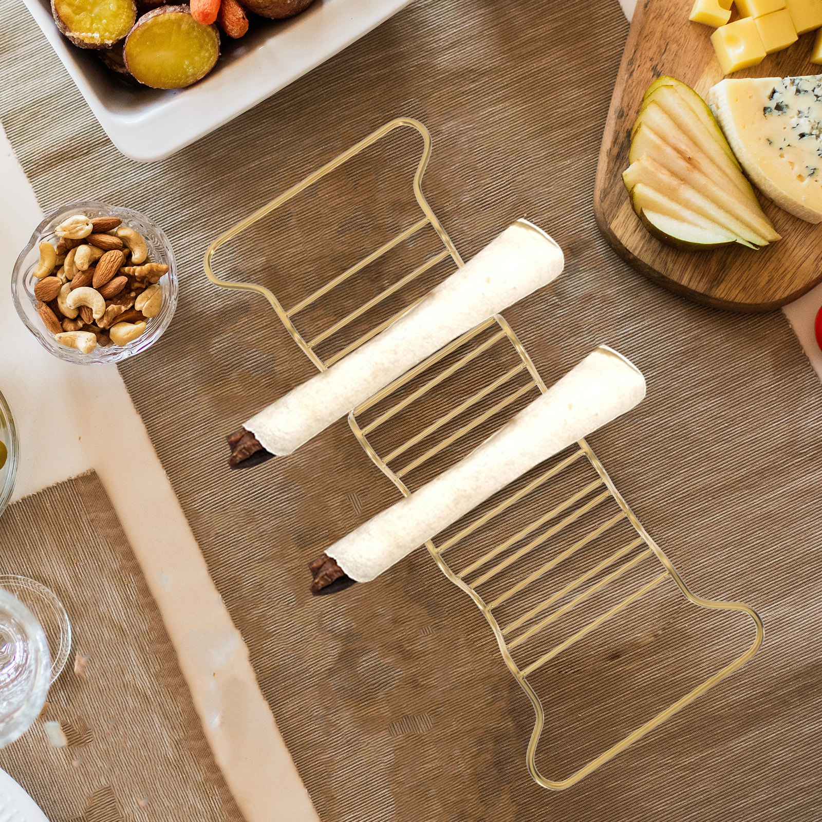 1Pcs Stainless Steel Taco Hold - Kitchen Baking Rack review and price