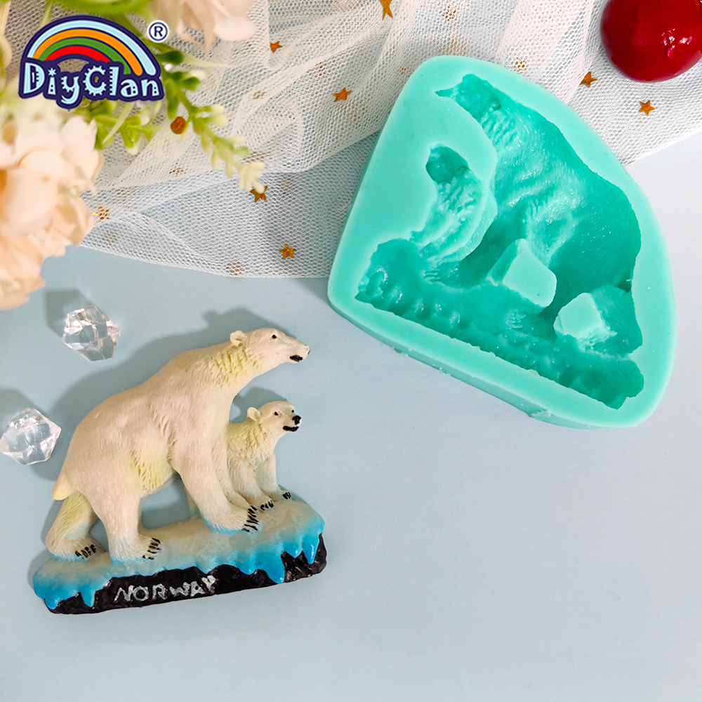 Cute Mini Bear Silicone Mold F - Kitchen Appliances For Baking review and price