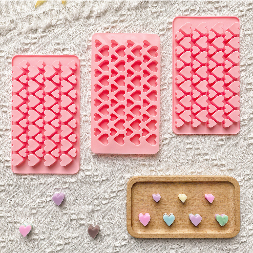 56 cavity size heart-shaped ch - Silicone Cake Mold review and price