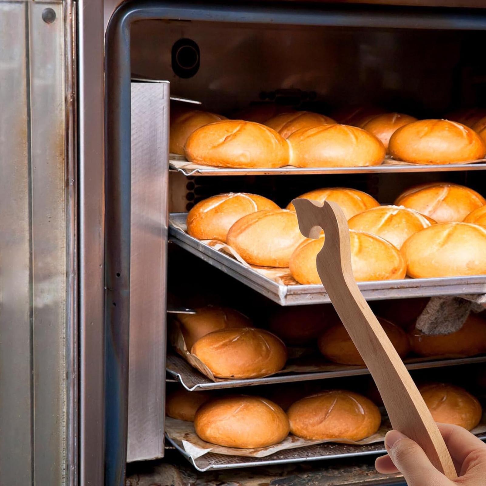 Wooden Long Handle Oven Rack P - Kitchen Baking Rack review and price