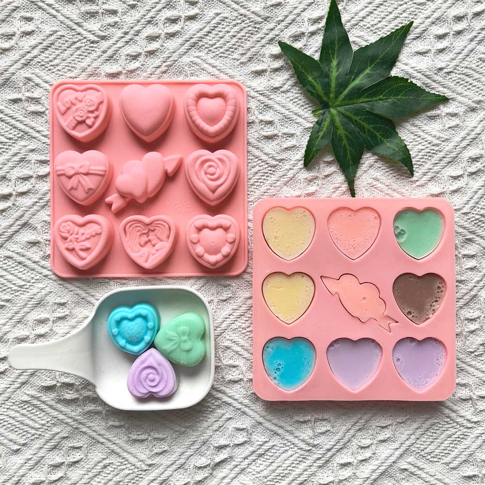 3pcs 9cavities9 different Vale - Silicone Cake Mold review and price