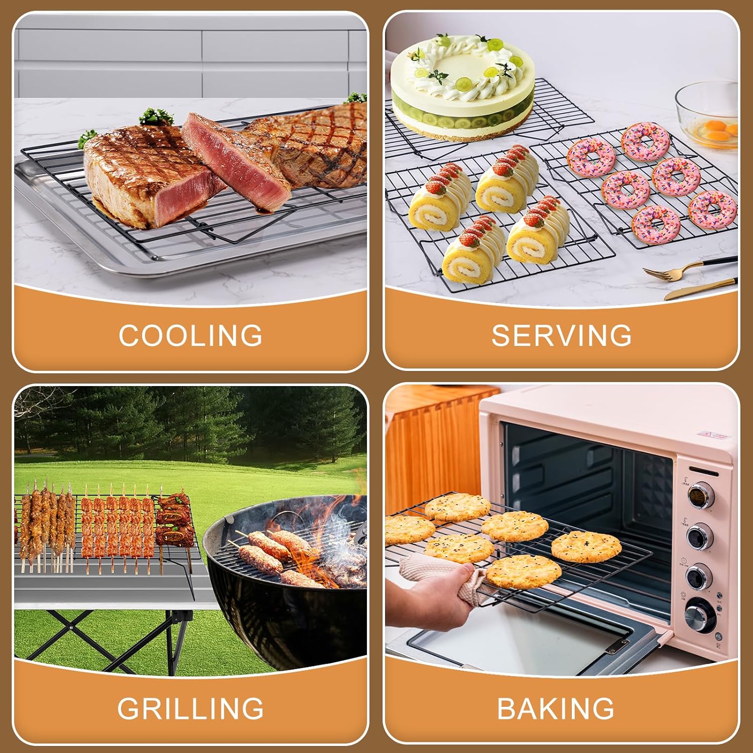 3-Tier Cooling Racks, Stackabl - Kitchen Baking Rack review and price