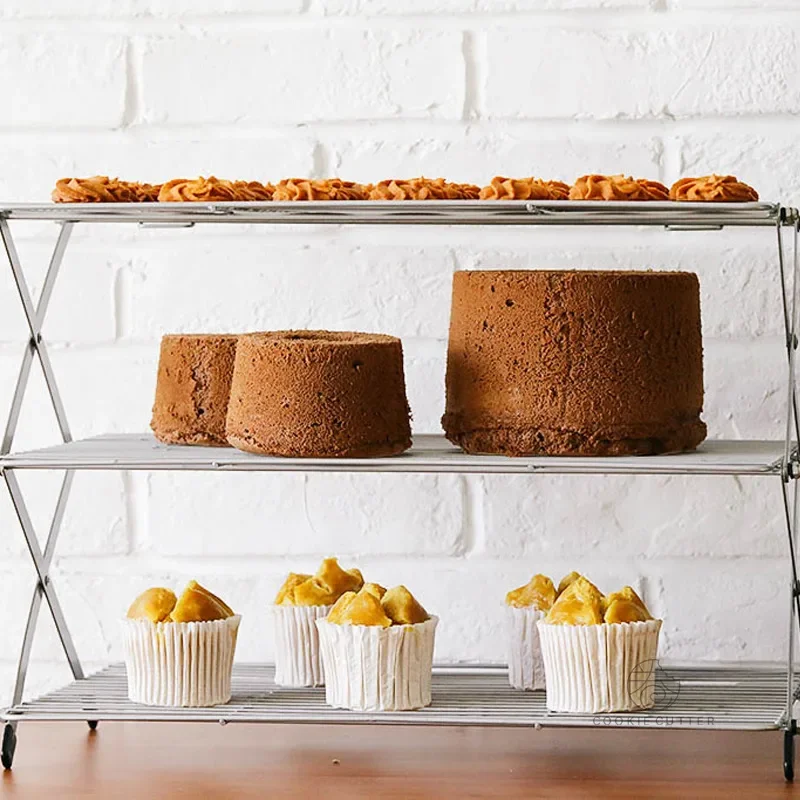 Foldable Multi-Layer Cake Cool - Kitchen Baking Rack review and price