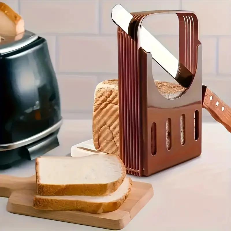 Foldable Toast Slicer-Adjustab - Kitchen Baking Must Haves review and price