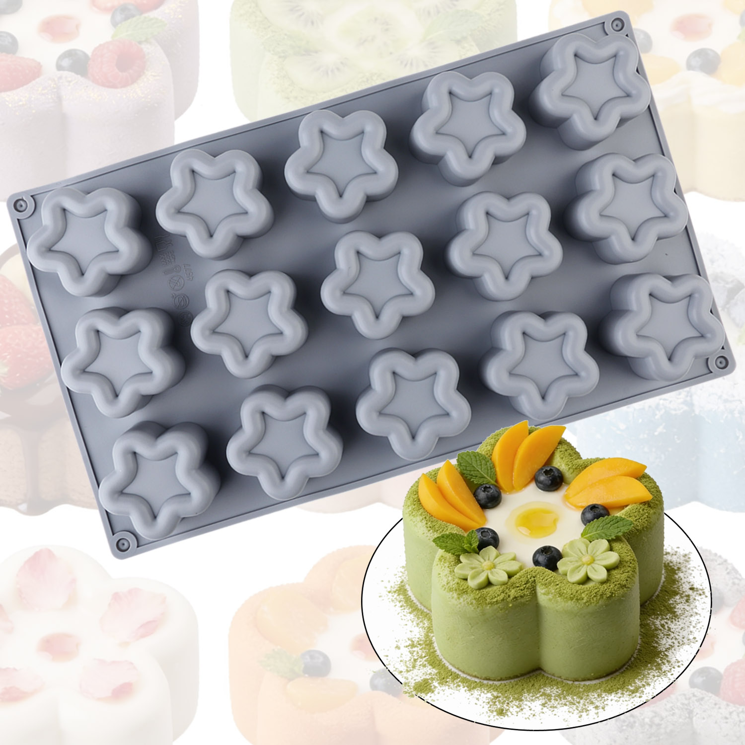 A Pack of Five-Pointed Star-Sh - Kitchen Baking Must Haves review and price