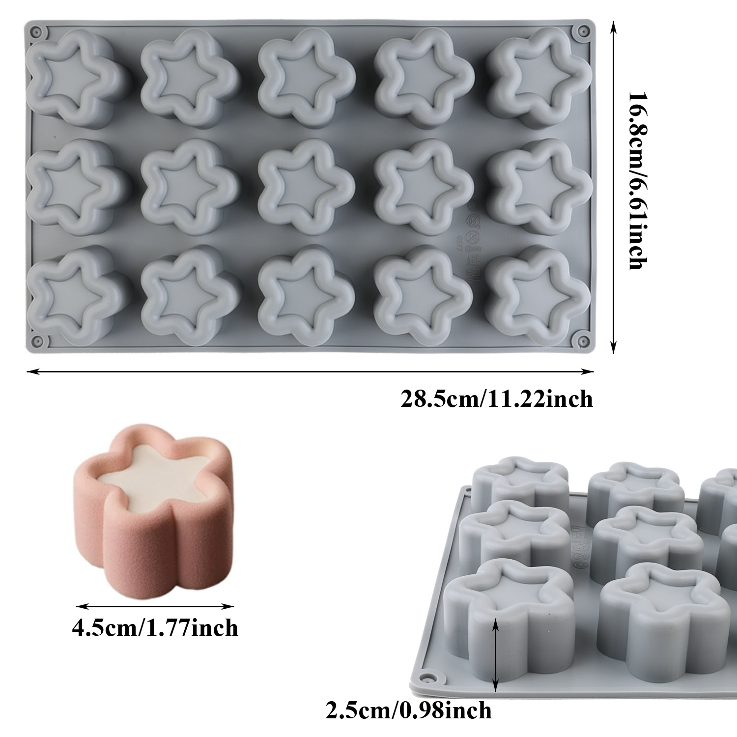 A Pack of Five-Pointed Star-Sh - Kitchen Baking Must Haves review and price