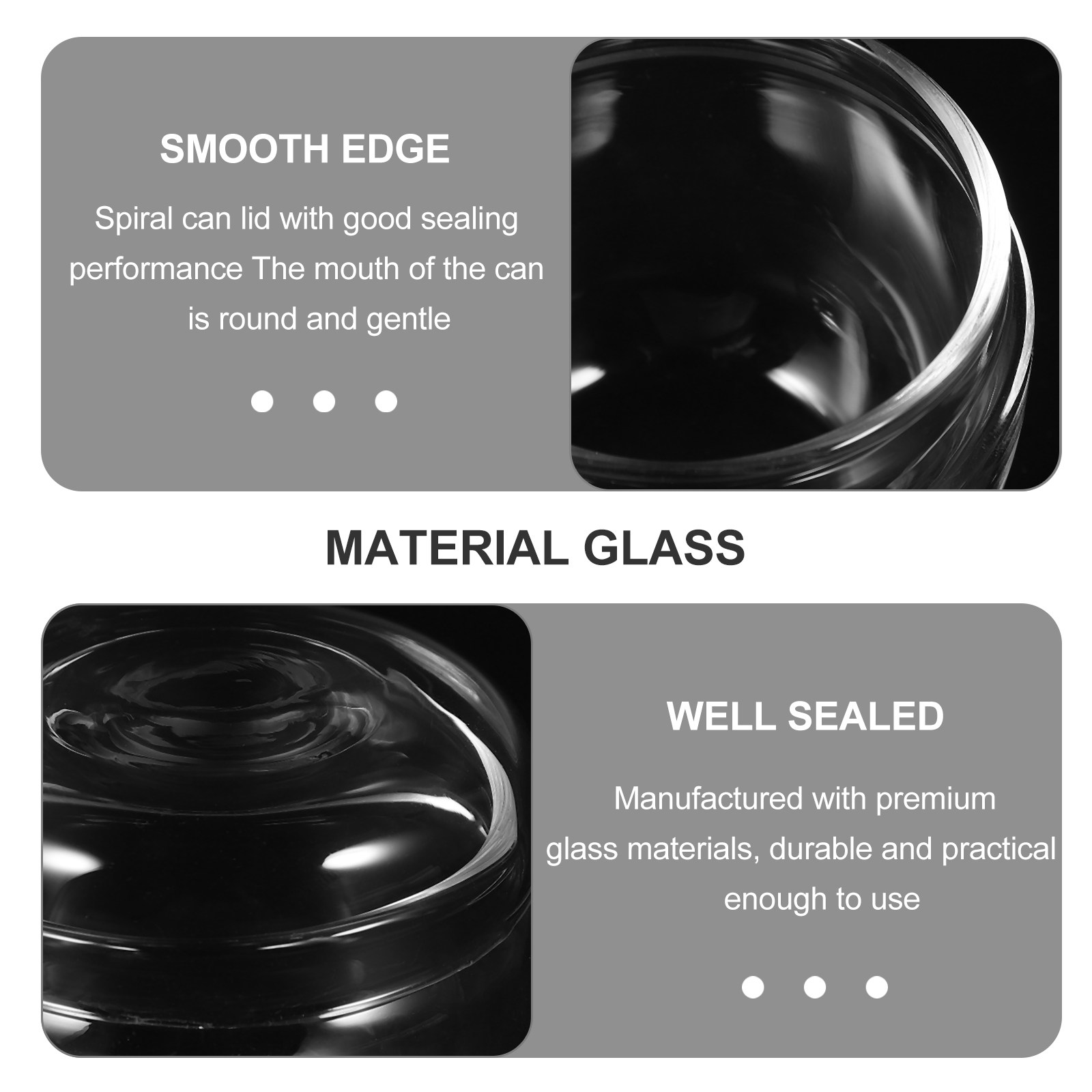 Premium Thick Glass Tea Canist - Kitchen Baking Canisters review and price