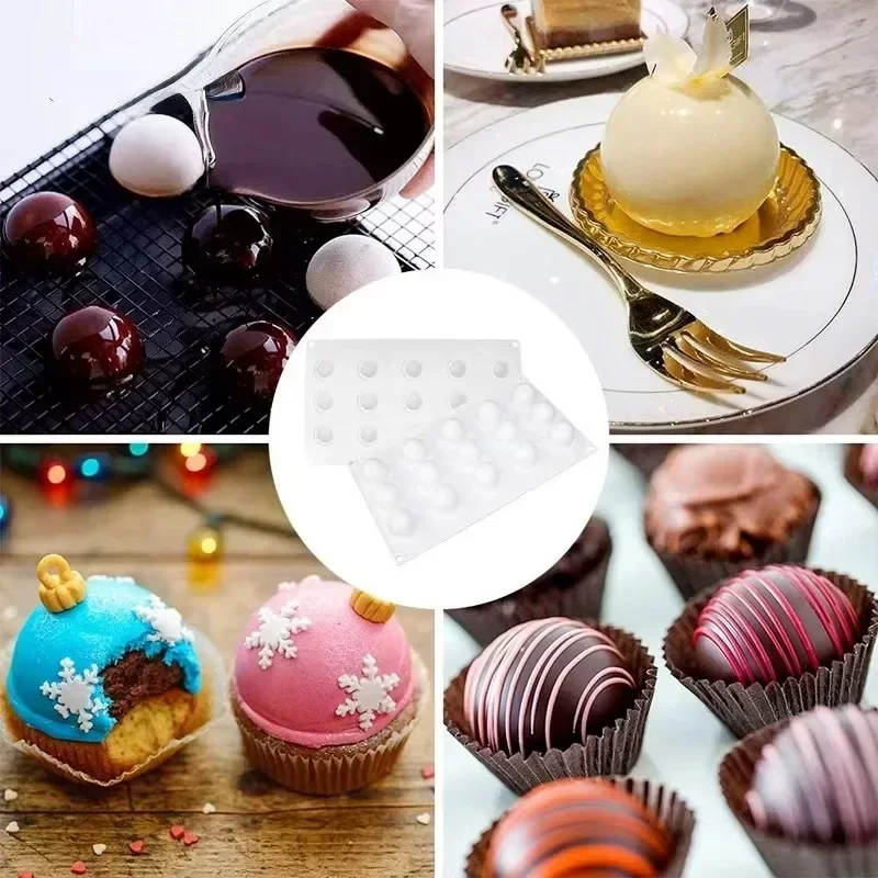 3D Sphere Silicone Mold For Mo - Kitchen Appliances For Baking review and price