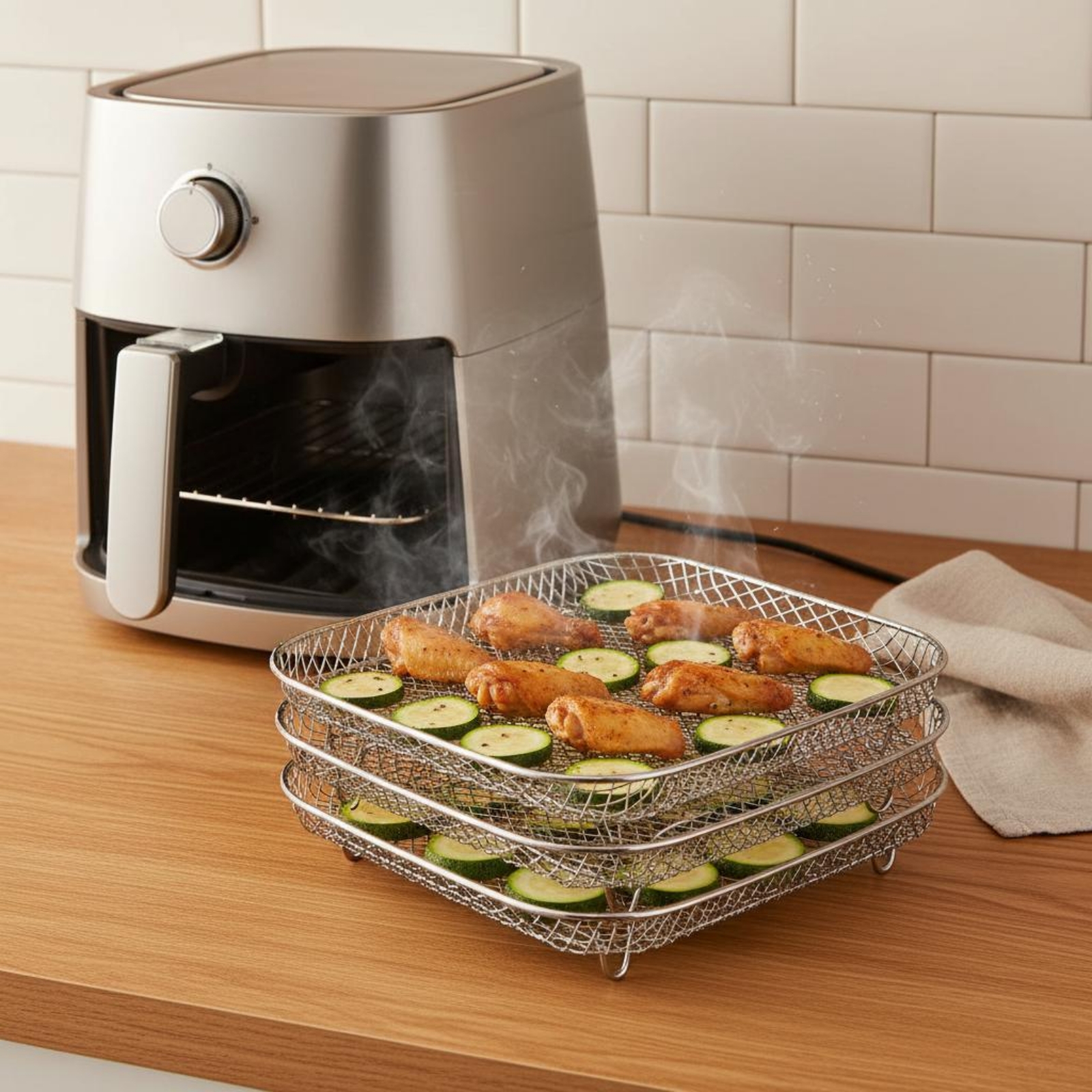 Air Fryer Rack Heat Resistant  - Kitchen Baking Rack review and price