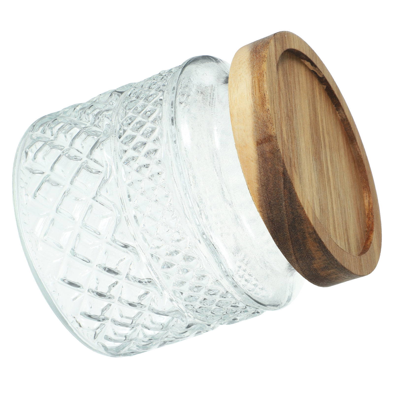 Large Glass Canister with Wood - Kitchen Baking Canisters review and price