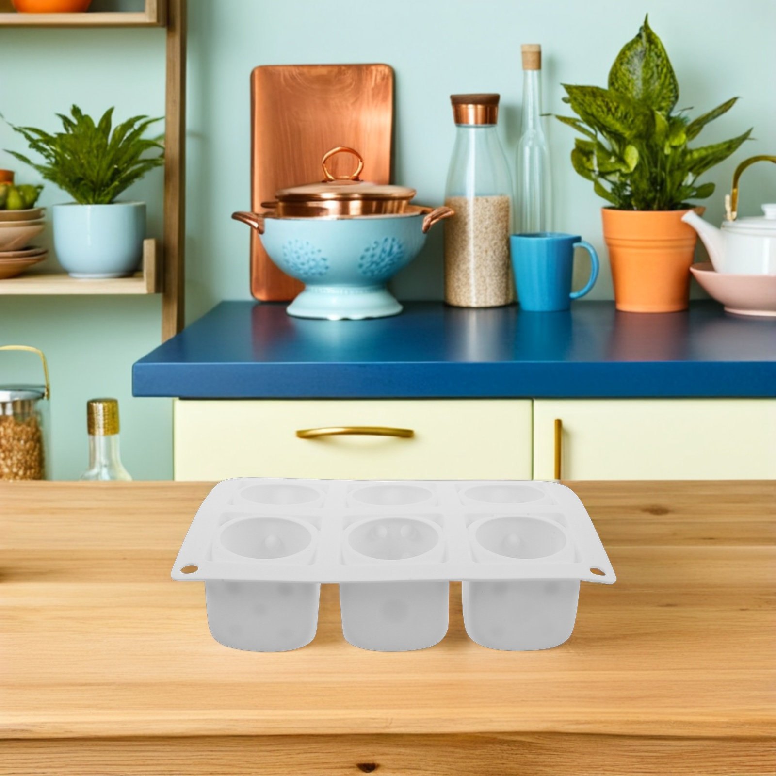6 Cavity Shaped Silicone Mold  - Silicone Cake Mold review and price