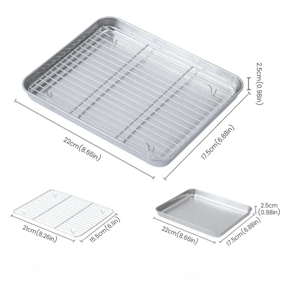Stainless Steel Baking Sheet w - Kitchen Baking Rack review and price