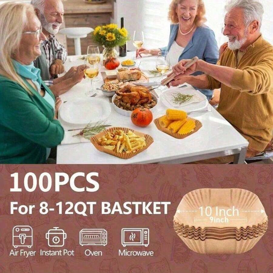 100pcs, Square Disposable Air  - Kitchen Baking Essentials review and price