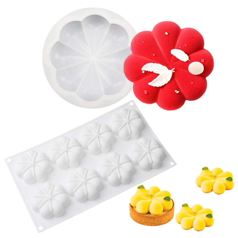 1 or 8 Cells Flower Petal Desi - Kitchen Design For Baking review and price