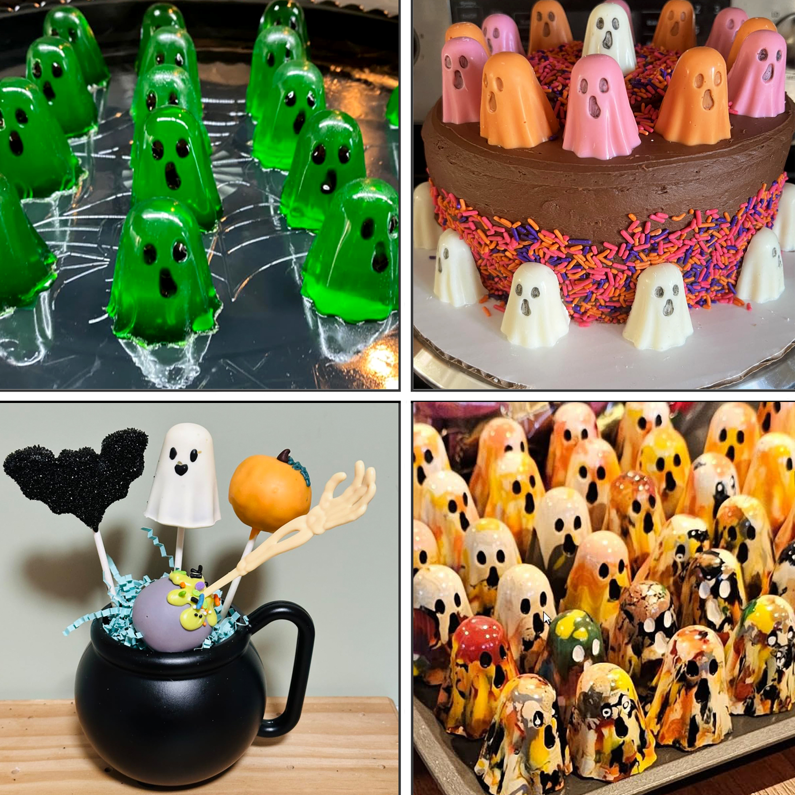 1 Pack Silicone Halloween Cand - Silicone Cake Mold review and price