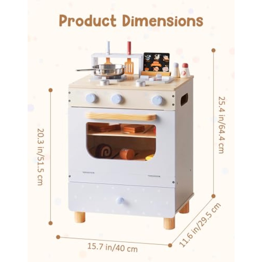 ' play kitchen set for pretend - Kitchen Baking Drawer review and price