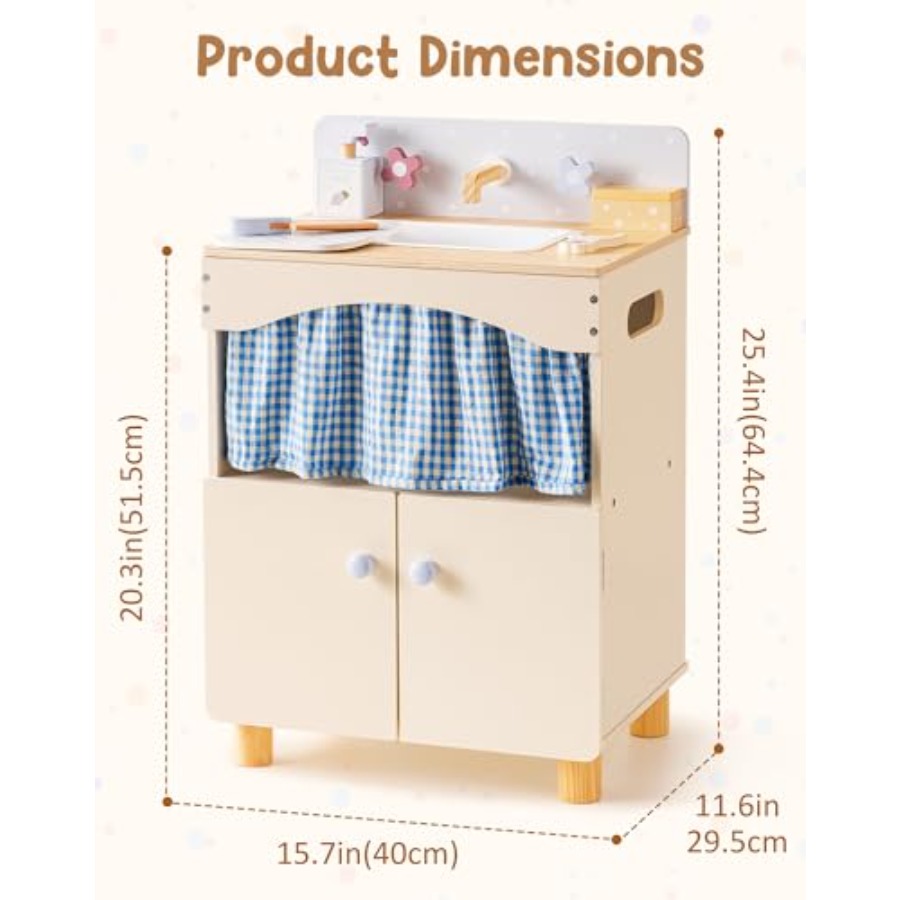 ' play kitchen set for pretend - Kitchen Baking Drawer review and price