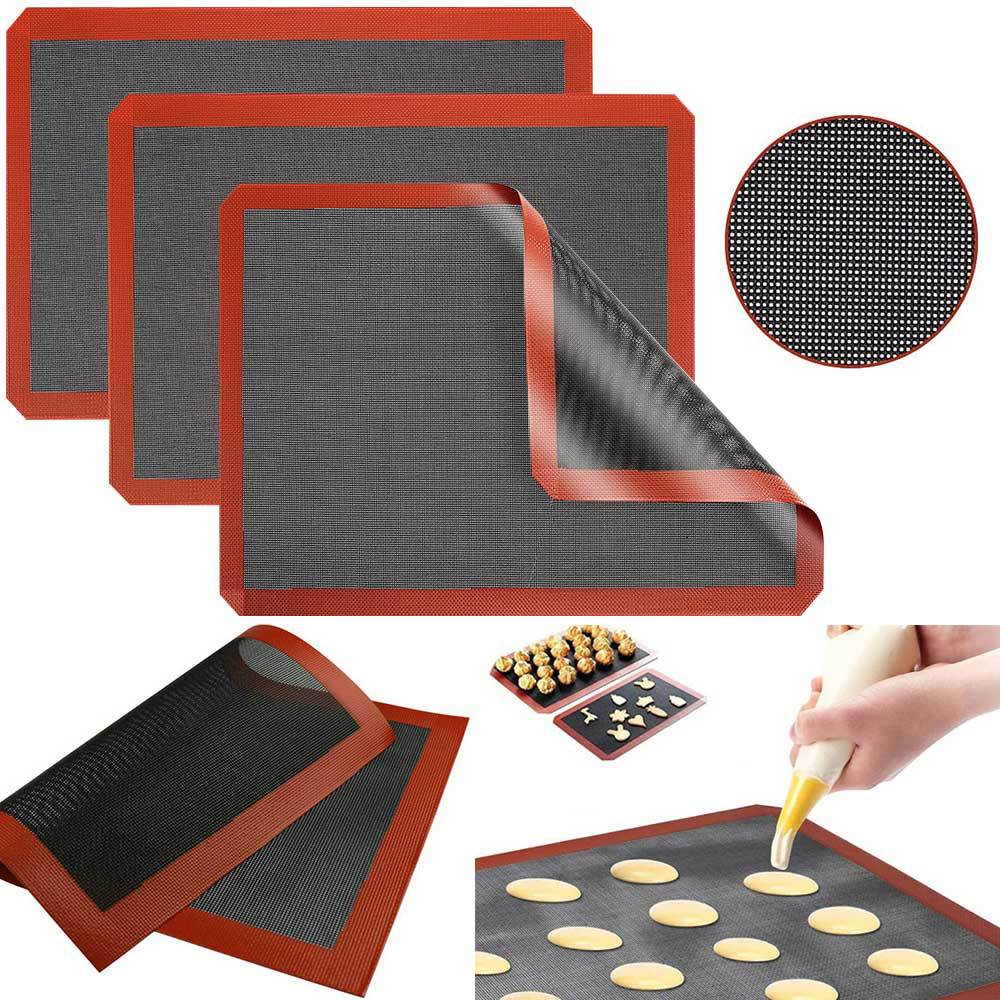 1PC Reusable Silicone Baking M - Super Kitchen Baking Mat review and price
