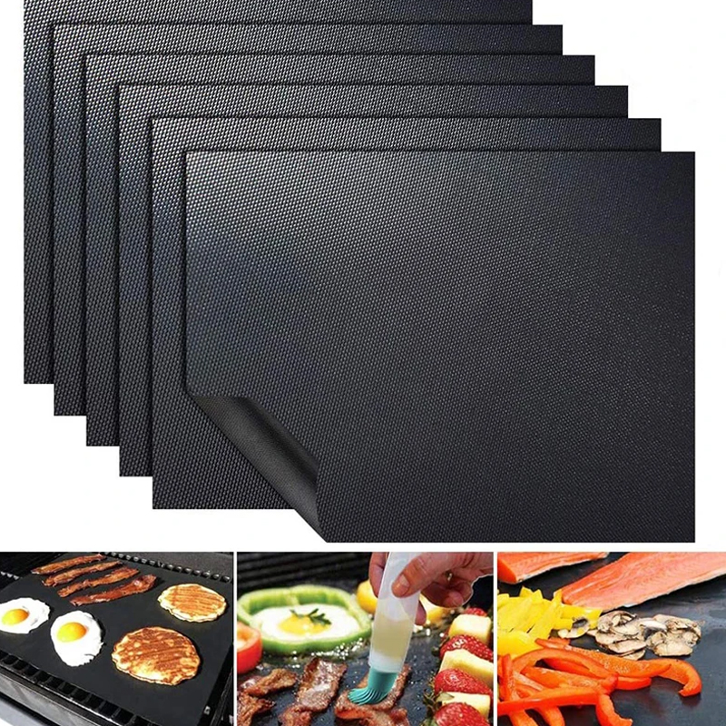 1Pc BBQ Grill Mat Barbecue Out - Super Kitchen Baking Mat review and price