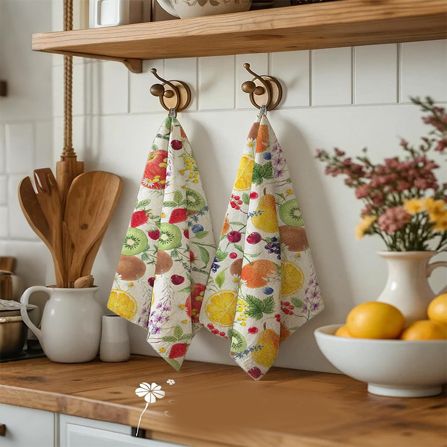 2Pcs, Fruit Party Kitchen Towe - Kitchen Baking Must Haves review and price