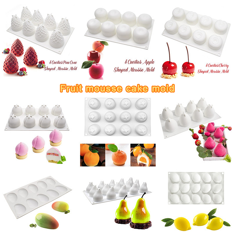 Food-Grade Silicone Fruit Seri - Silicone Cake Mold review and price