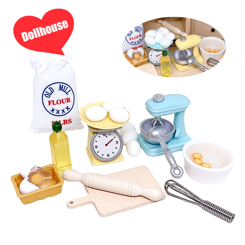 1Set 1:12 Dollhouse Miniature  - Kitchen And Baking Tools review and price
