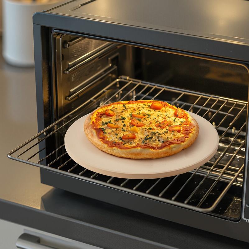 Pizza Stone, 16 in Round Pizza - Kitchen Baking Rack review and price