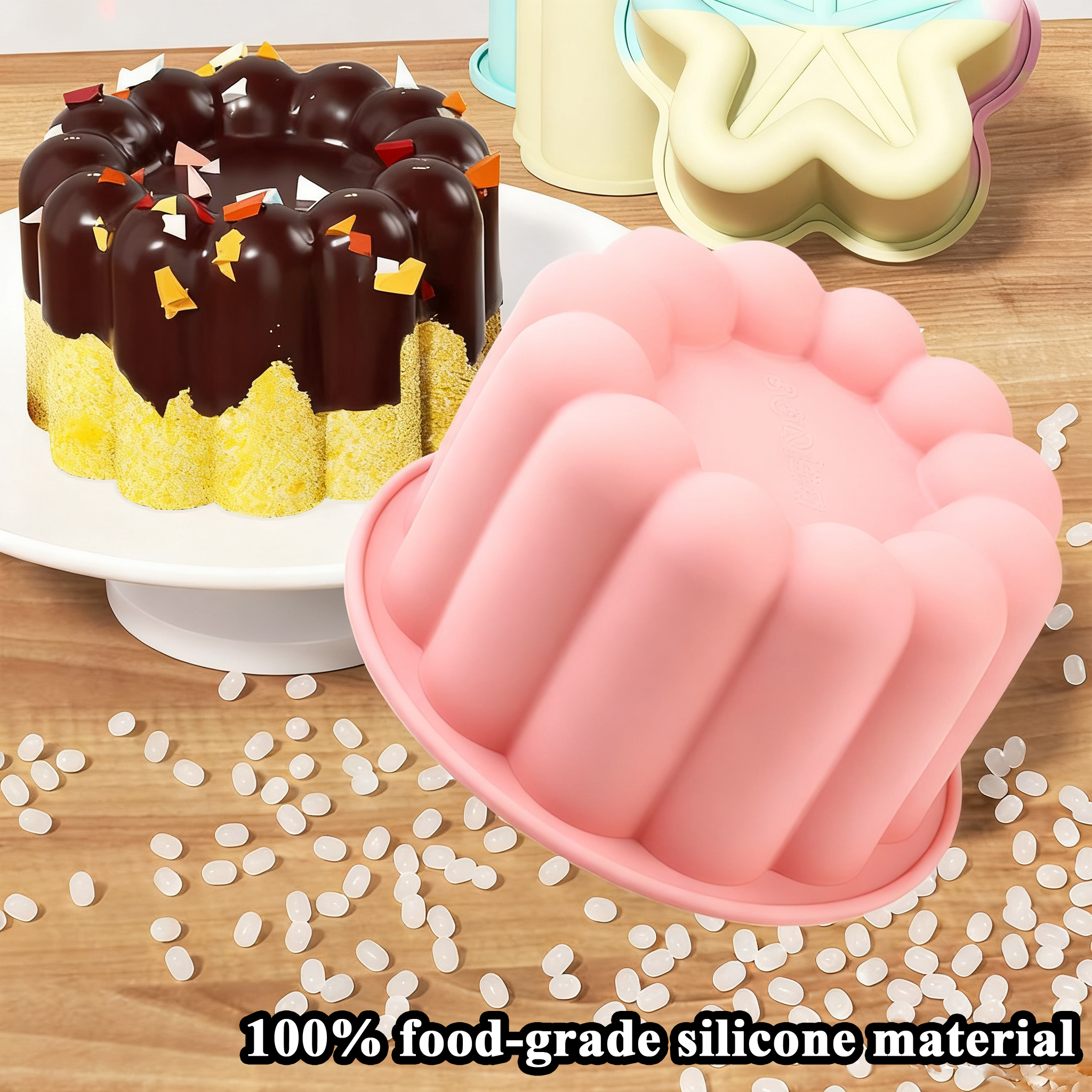 3-Piece Cylindrical Silicone C - Kitchen Baking Must Haves review and price