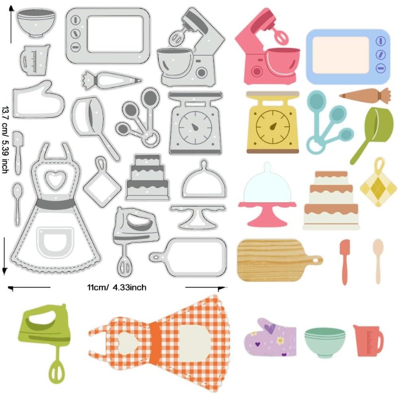 1pcs Baking Tools Cutting Dies - Kitchen Baking Gloves review and price