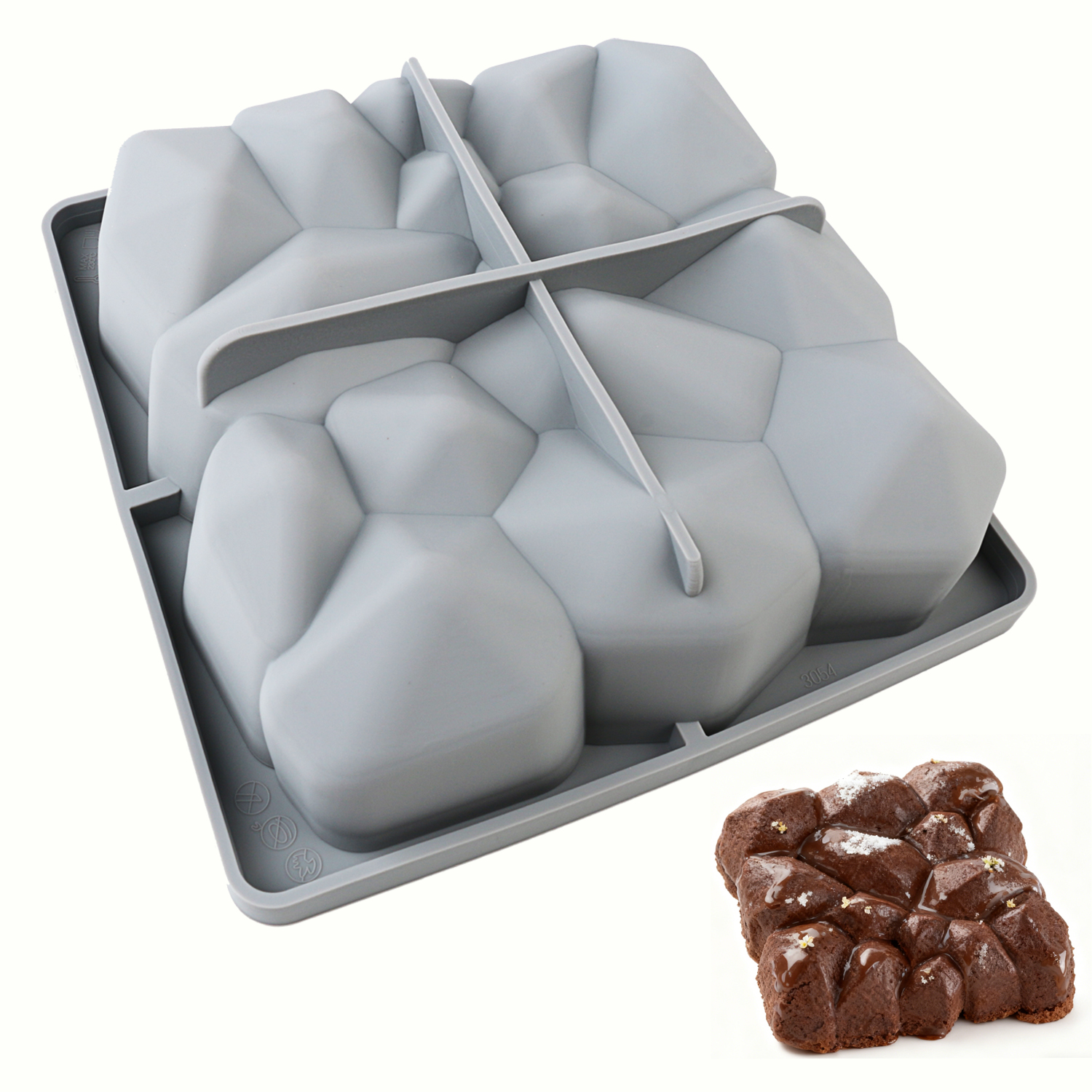 A Pack of Square Rock-Shaped S - Kitchen Baking Must Haves review and price