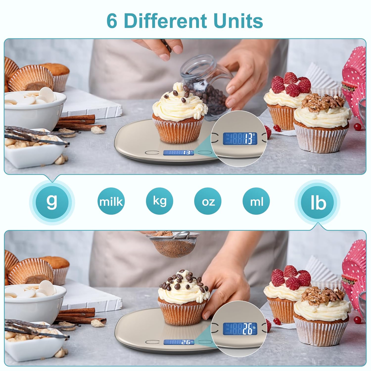 33lb Rechargeable Digital Kitc - Kitchen Design For Baking review and price