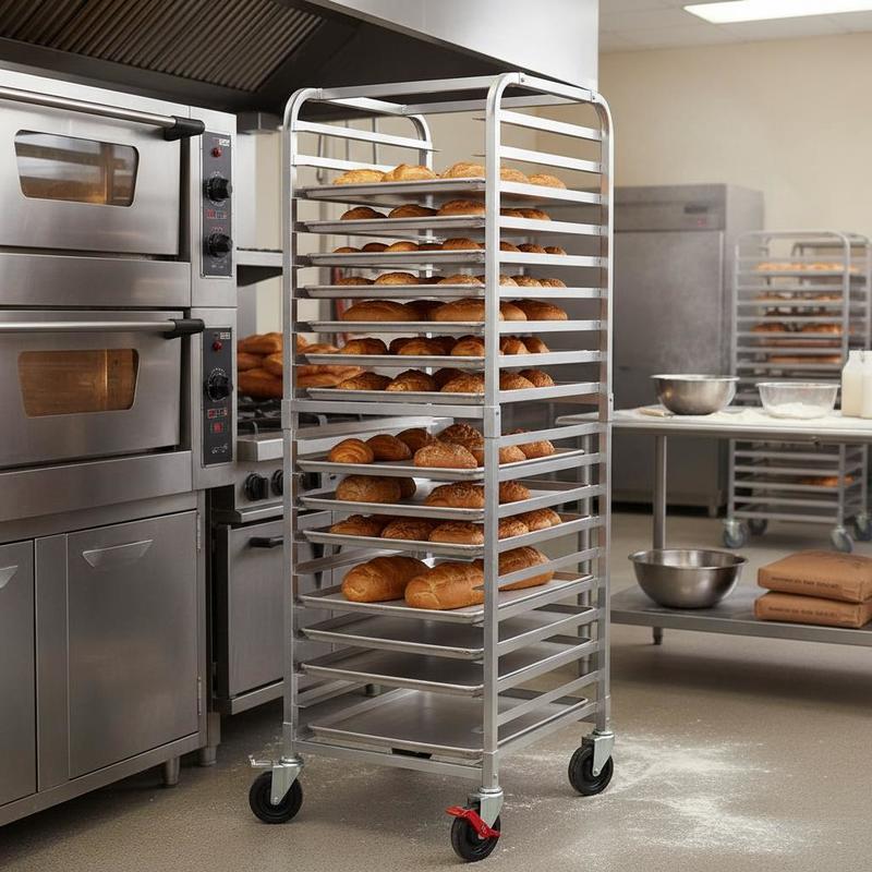 Aluminum Sheet Pan Trolley 26