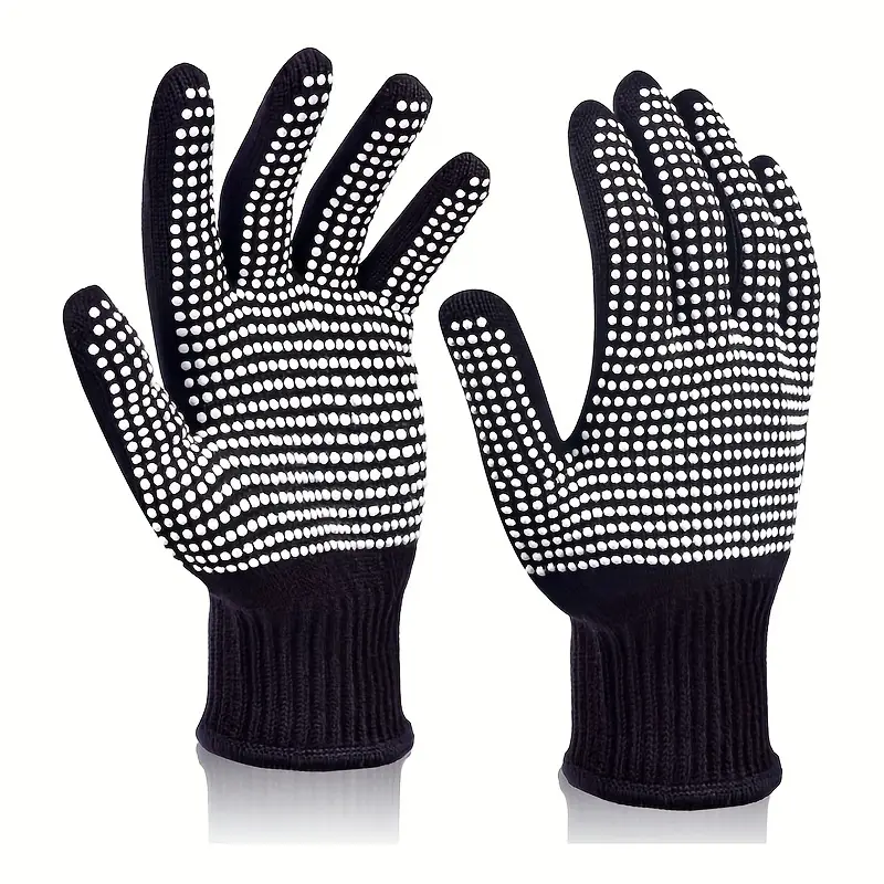 1 Pair Barbecue Anti-scald Glo - Kitchen Baking Gloves review and price