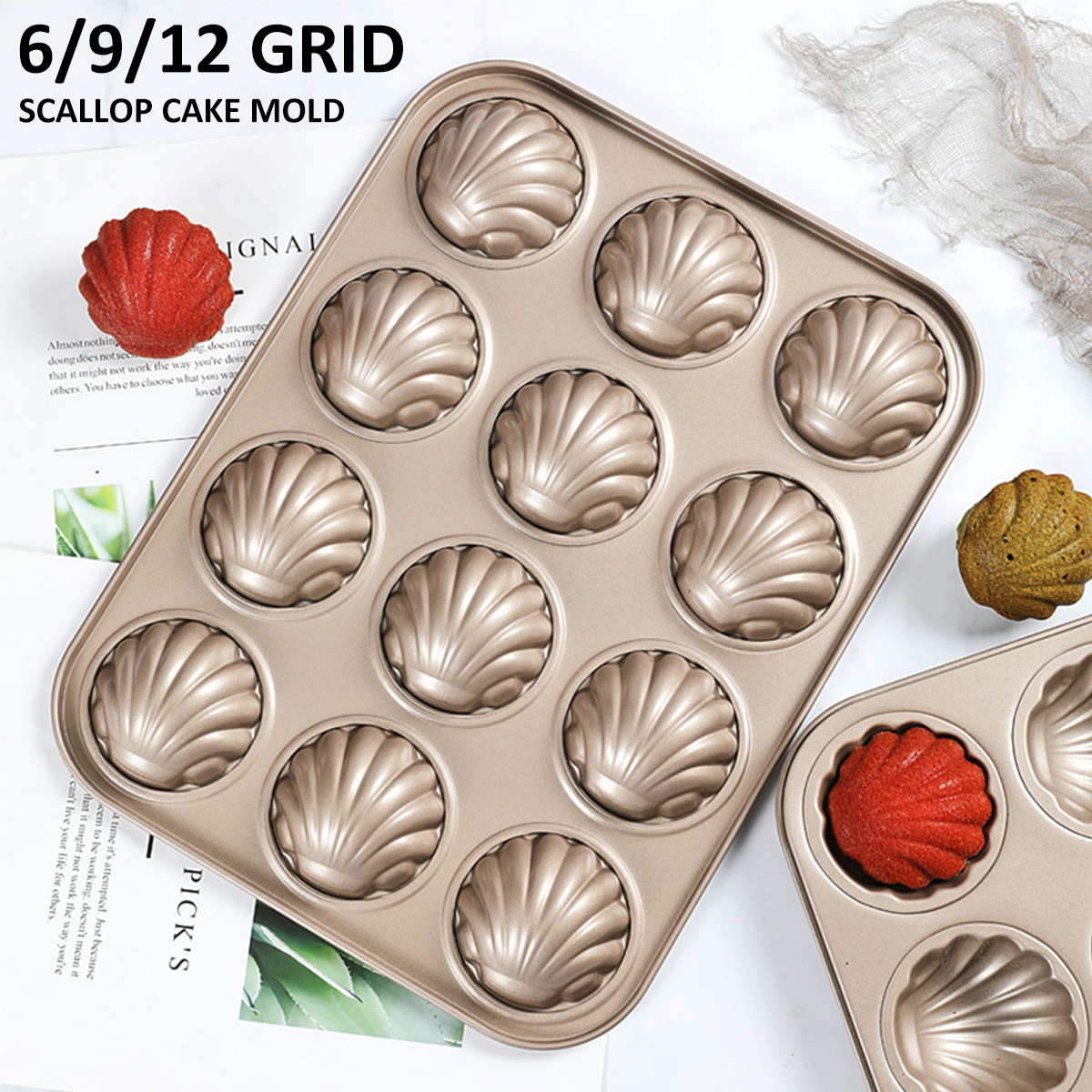 Madeleine Mold Shell Shape Bak - Kitchen Appliances For Baking review and price