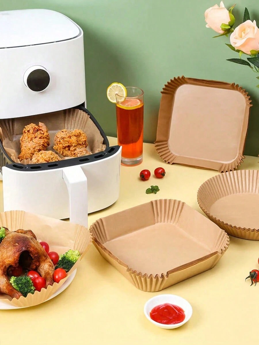 100PCS Disposable Air Fryer Li - Kitchen Baking Essentials review and price
