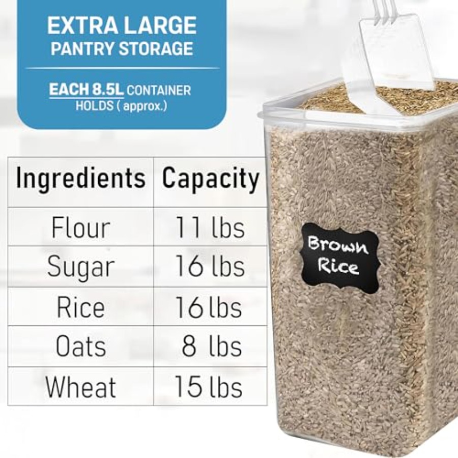 8.5L/287Oz Extra Large Airtigh - Kitchen Baking Organization review and price