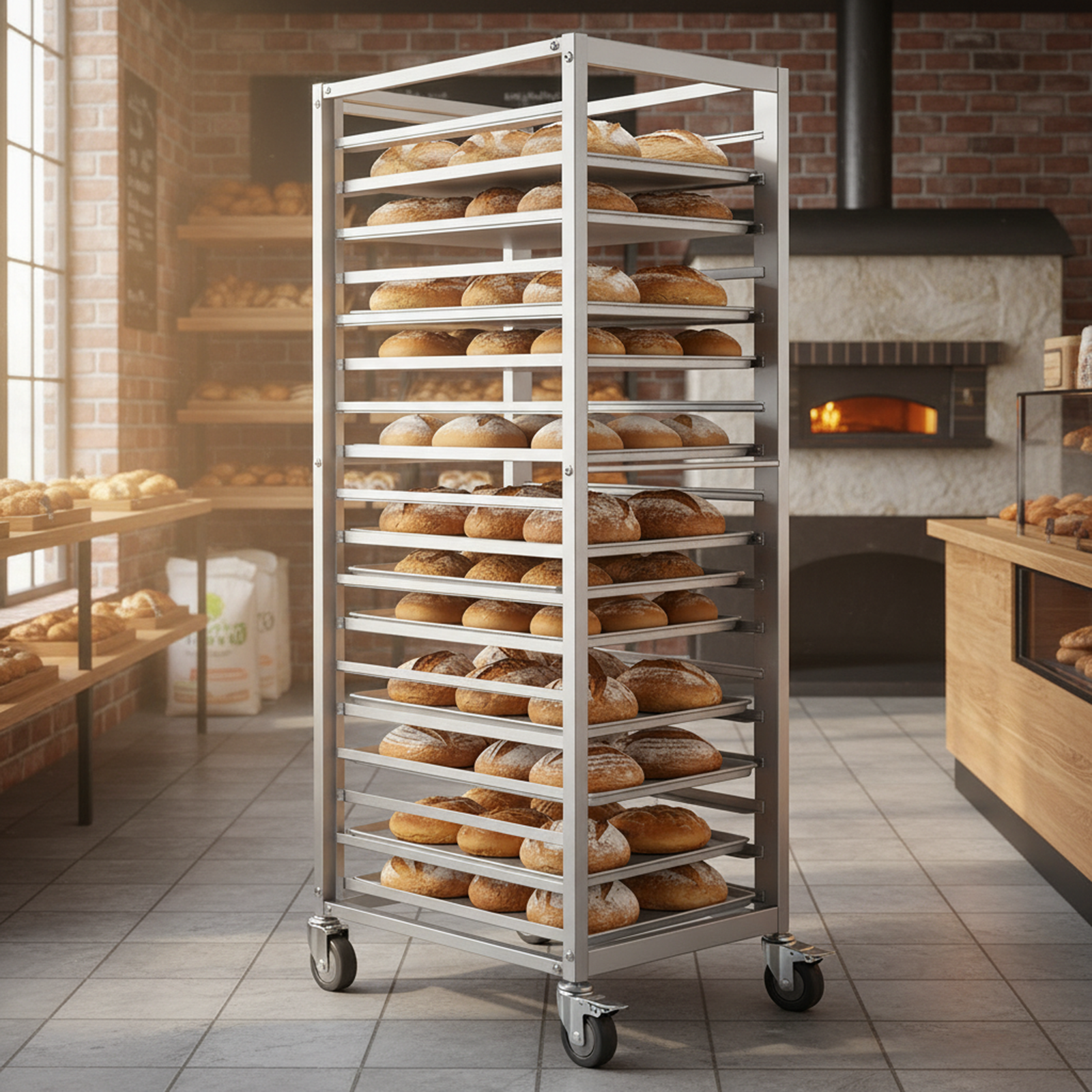 18 Tier Aluminum Commercial Ki - Kitchen Baking Rack review and price