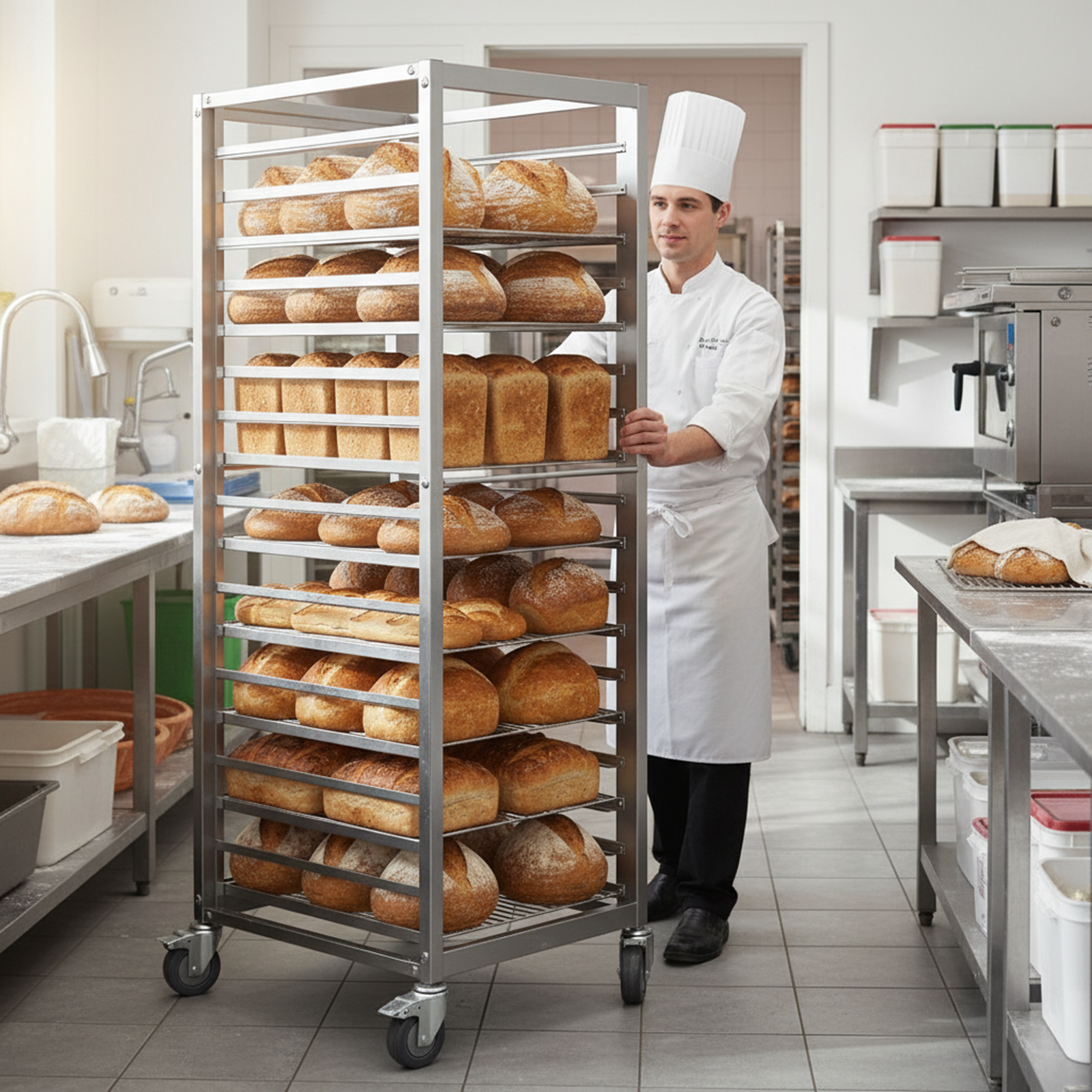 18 Tier Aluminum Commercial Ki - Kitchen Baking Rack review and price