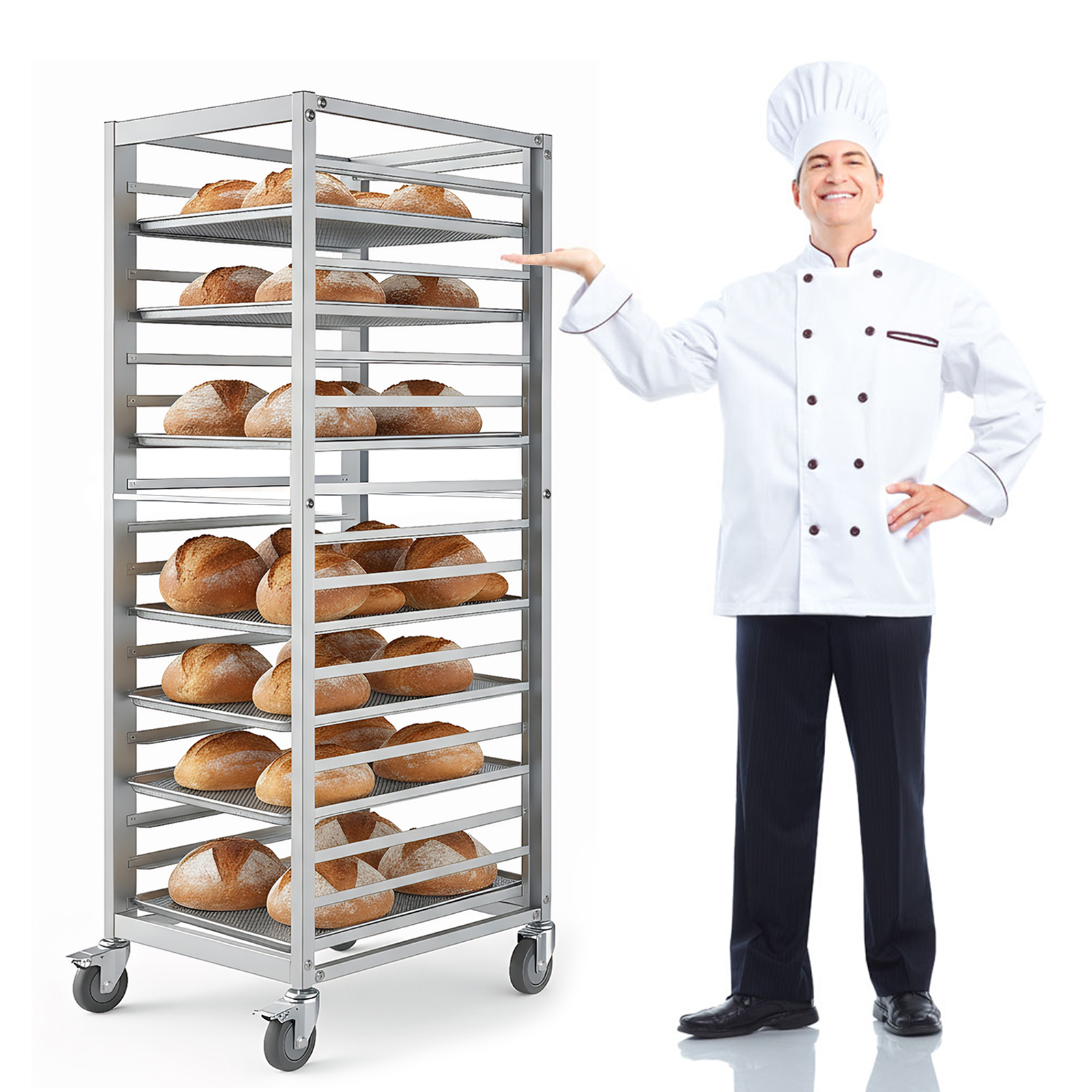 18 Tier Aluminum Commercial Ki - Kitchen Baking Rack review and price